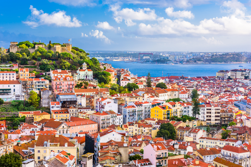 View at Lisbon city